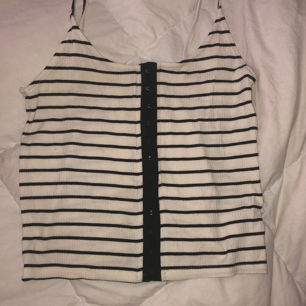 Stripped tank top